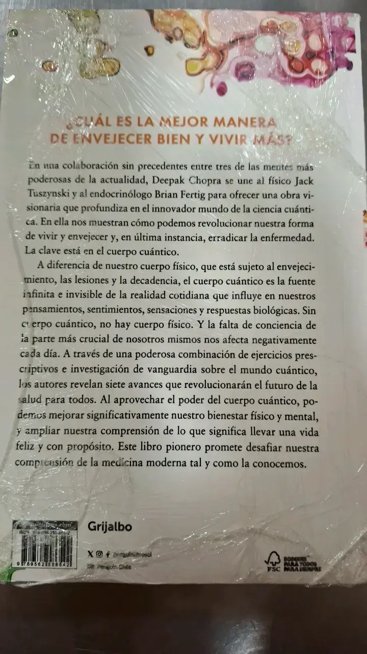 Libro 'Cuerpo Cuántico' de Deepak Chopra - 2