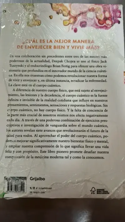 Libro 'Cuerpo Cuántico' de Deepak Chopra - miniatura 2