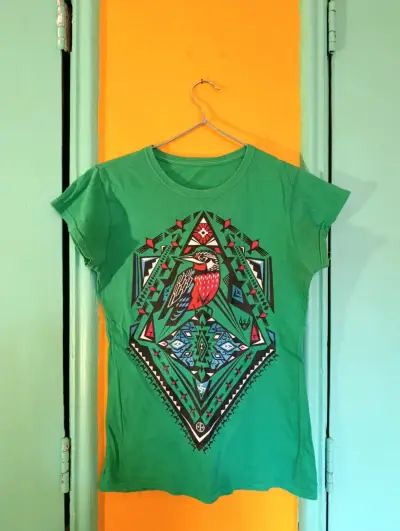 Polera de algodón Martin pescador - miniatura 1