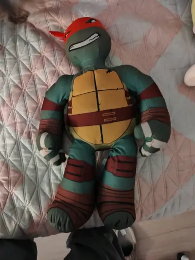 Peluche Tortuga Ninja Raphael - miniatura 2