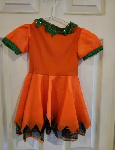 Disfraz de calabaza para niña Halloween - miniatura 2