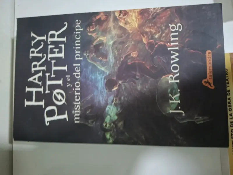 Libro Harry Potter y el misterio del príncipe