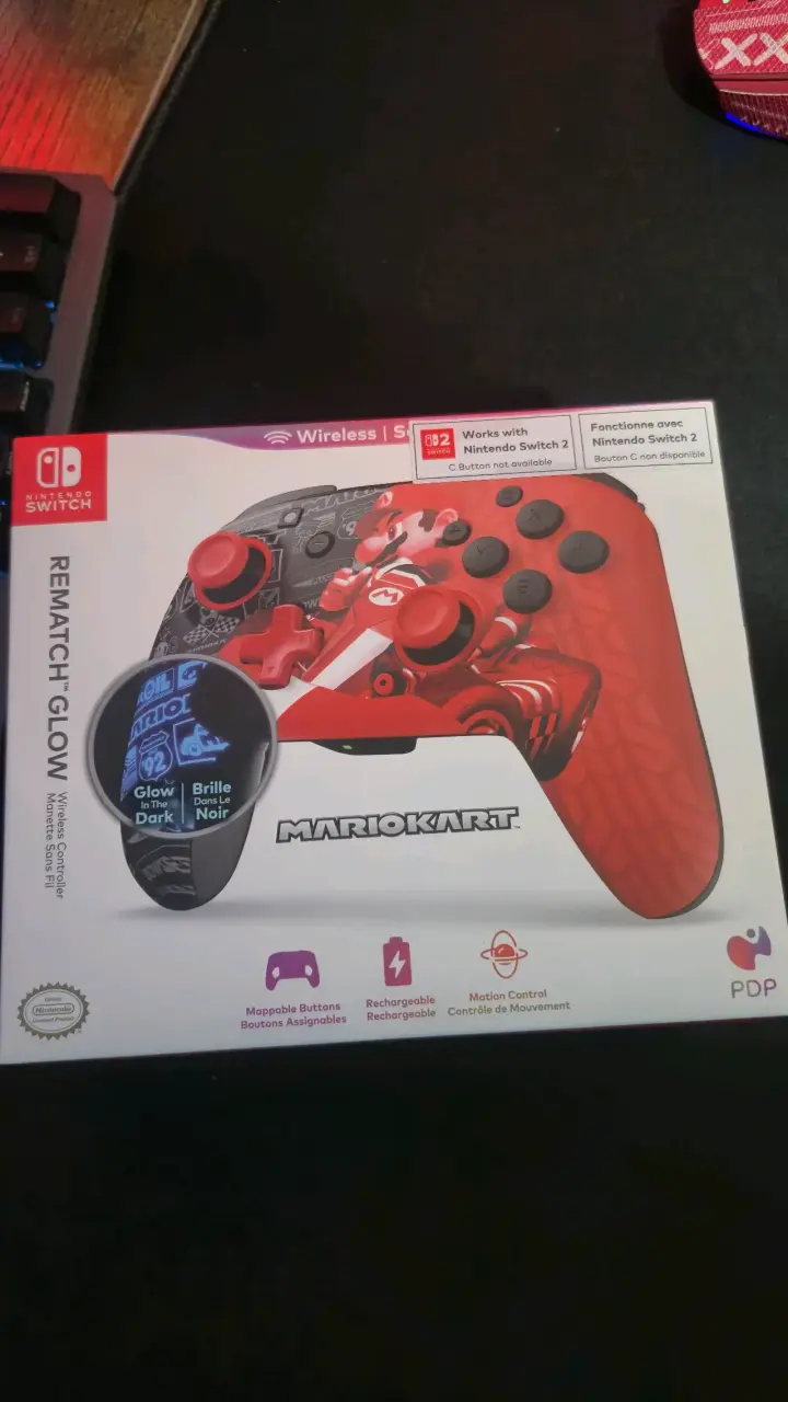 Control inalámbrico Mario Kart para Nintendo Switch - 1