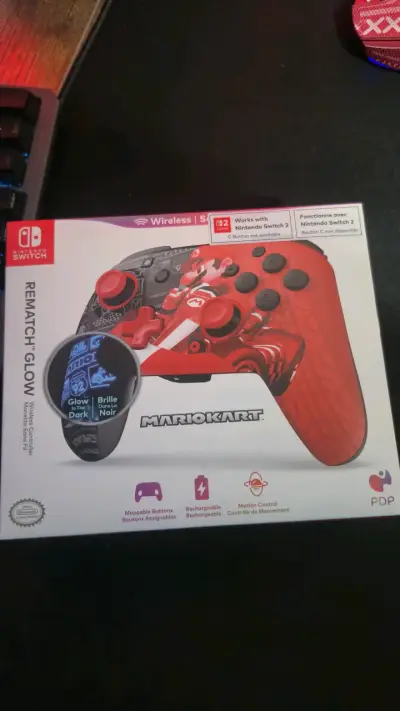 Control inalámbrico Mario Kart para Nintendo Switch - miniatura 1