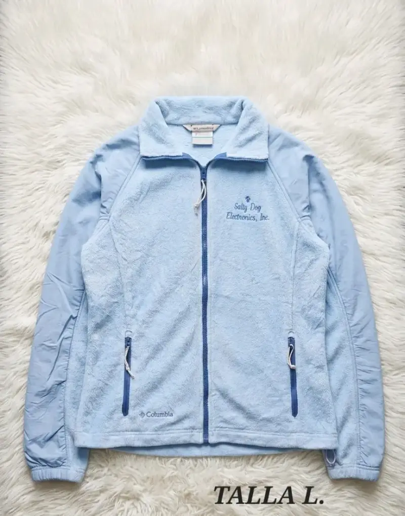 Chaqueta polar Columbia azul talla L