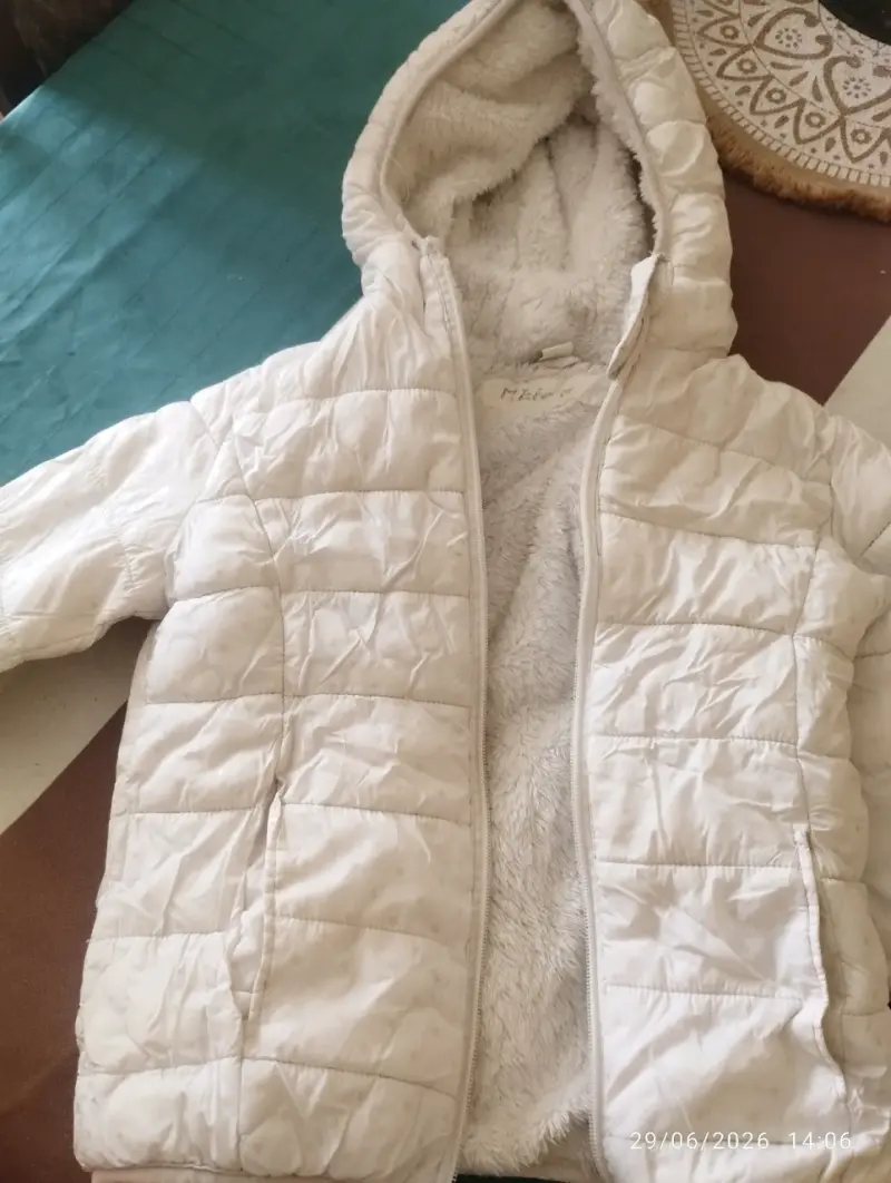 Chaqueta de invierno con capucha y forro polar - 3