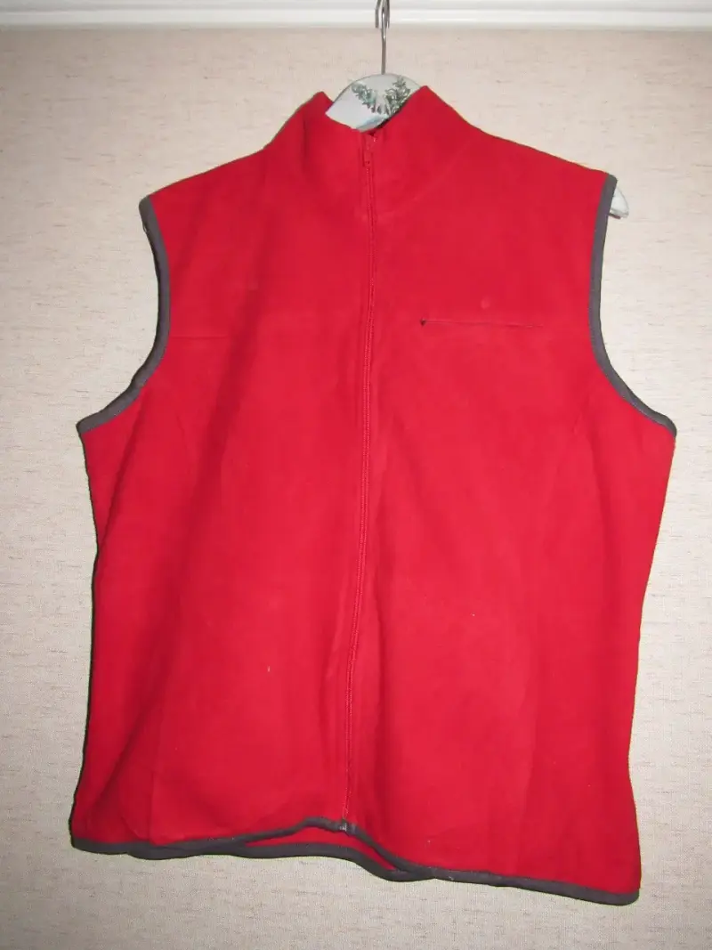 polar sin mangas rojo unisex
