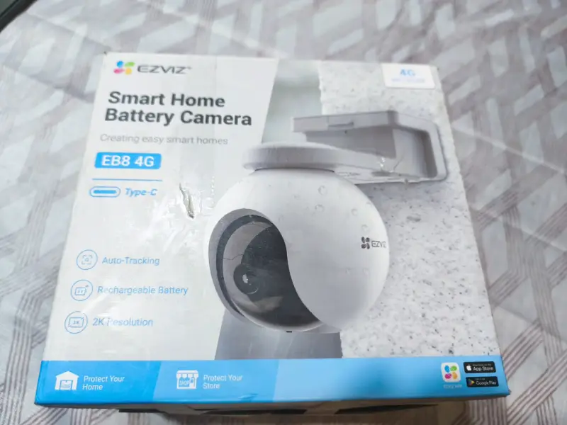 Camara de seguridad EZVIZ EB8 con panel solar - 3