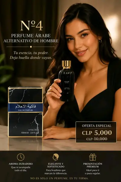 Perfume alternativo unisex 100ml elegante - miniatura 2
