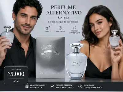 Perfume alternativo unisex 100ml elegante - miniatura 3