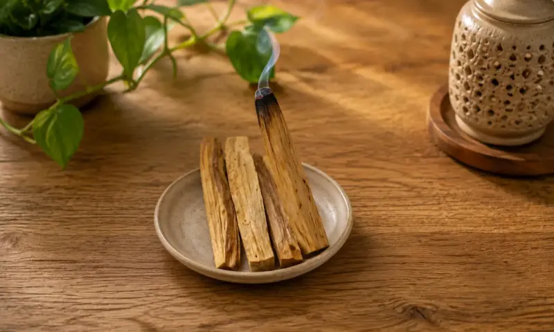 Palo Santo para aromaterapia y meditación