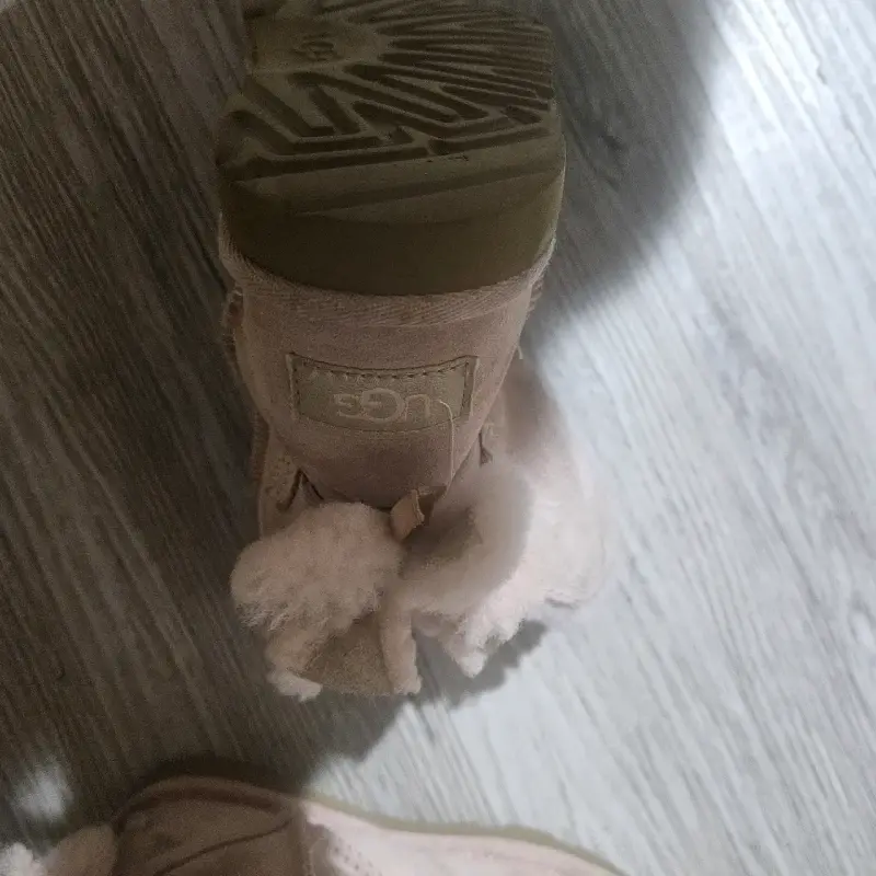 Botas de invierno rosadas para niña - 2