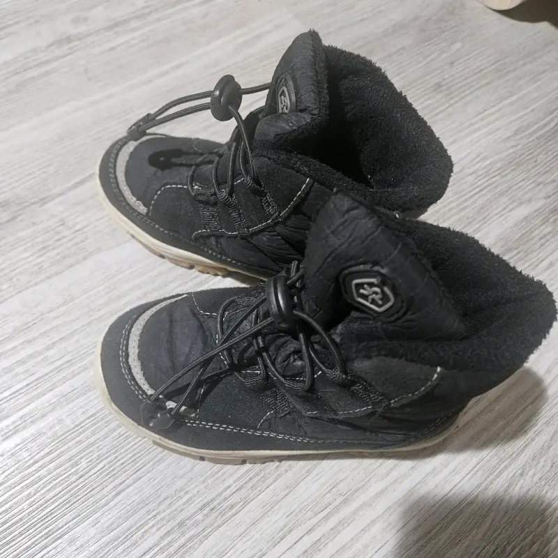Botas de invierno negras para niños - 1