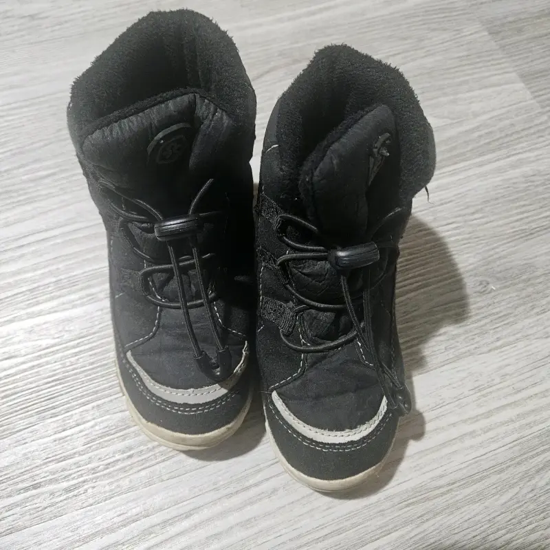 Botas de invierno negras para niños - 2