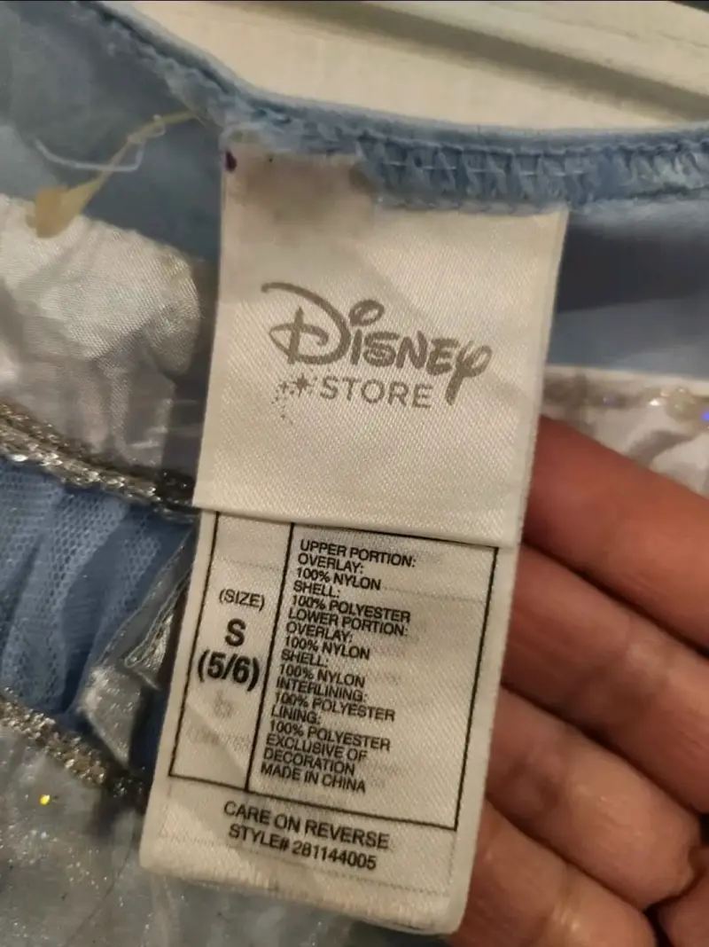 Hermoso disfraz de Cenicienta original Disney - 4