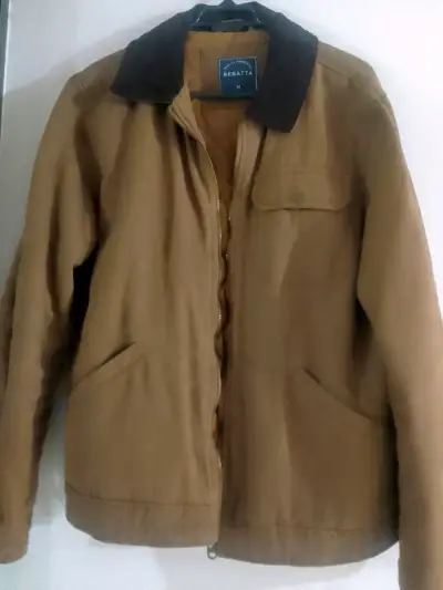 Chaqueta marrón Regatta con cuello talla M - miniatura 1