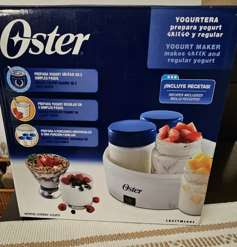 Yogurtera Oster para yogurt griego y regular - 1
