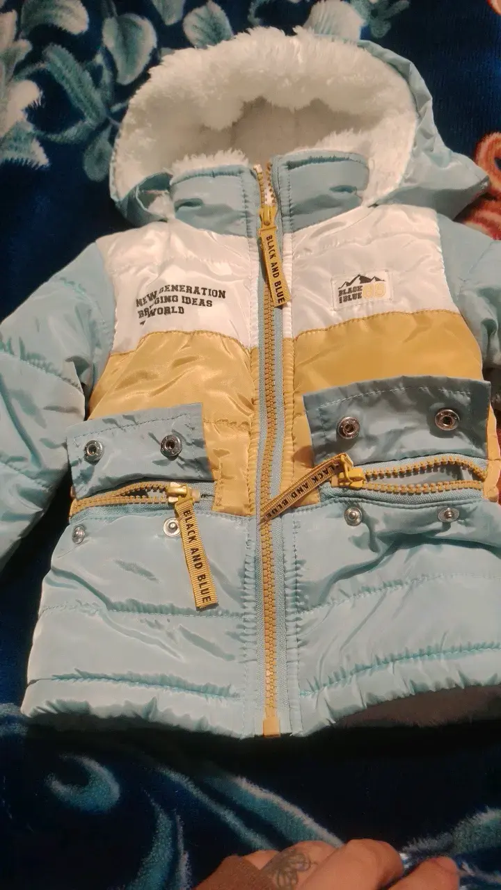 Chaqueta de invierno con capucha y polar - 2