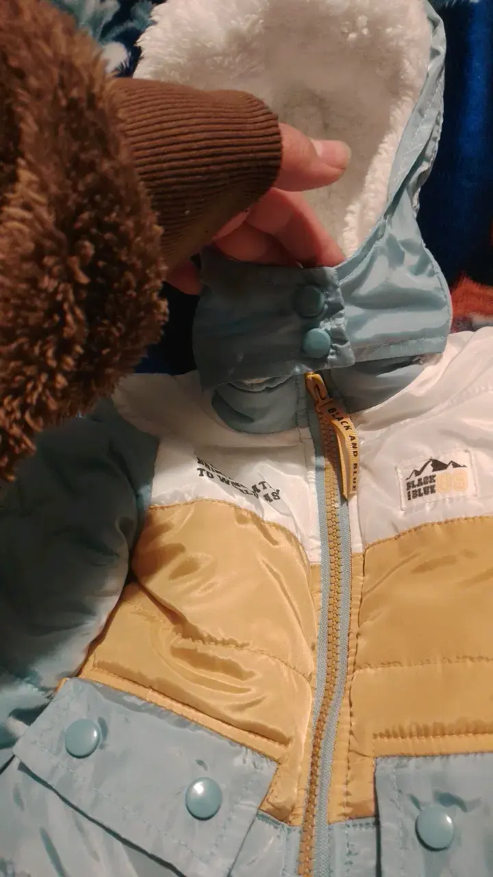 Chaqueta de invierno con capucha y polar - 5