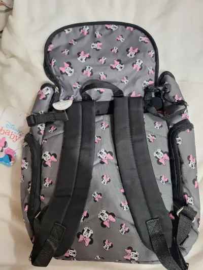 Mochila Disney Baby Minnie Mouse gris - miniatura 1