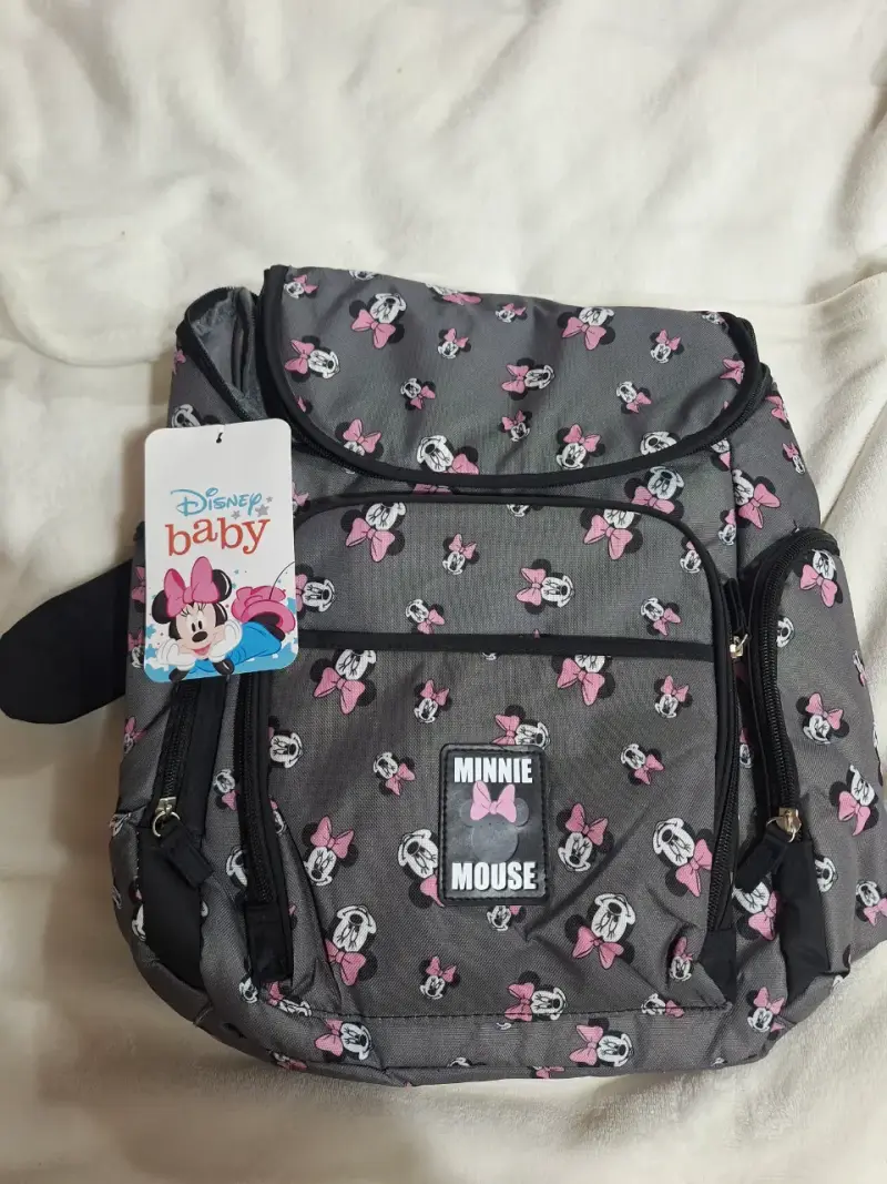 Mochila Disney Baby Minnie Mouse gris - 2
