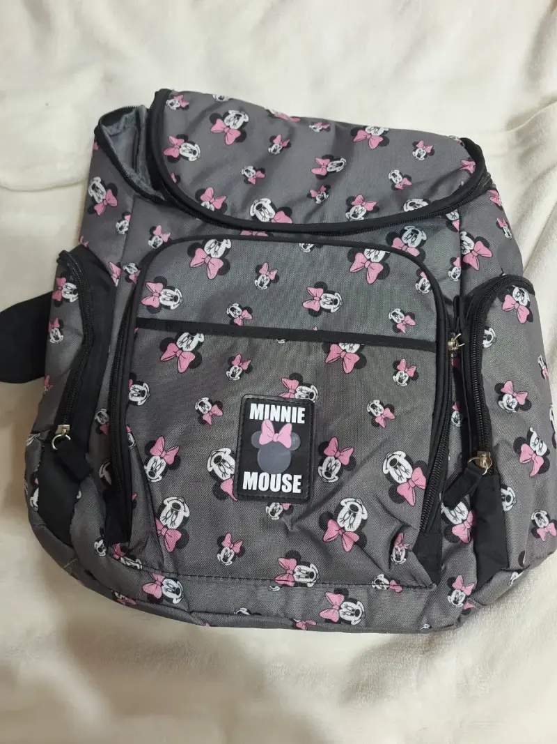Mochila Disney Baby Minnie Mouse gris - 3