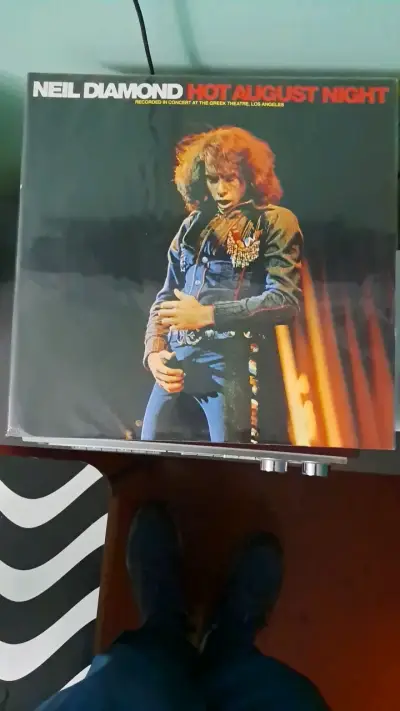 Vinilo Neil Diamond Hot August Night - miniatura 1