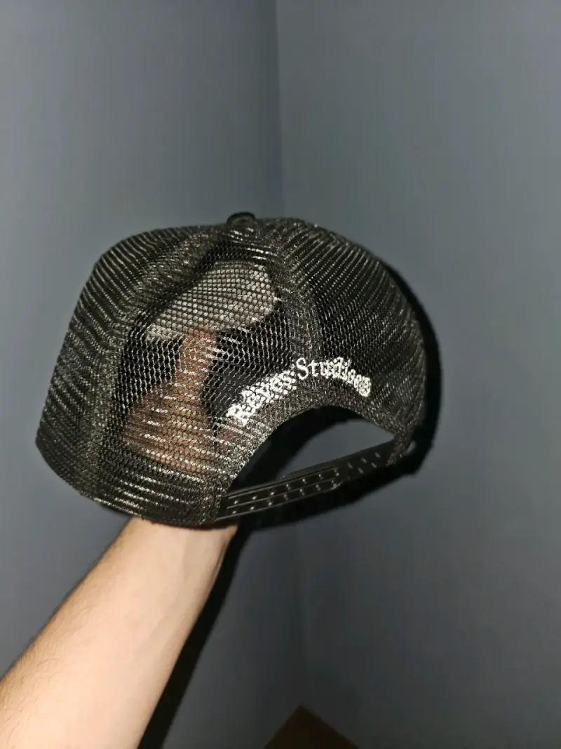 Gorra negra Rêves Studios estilo trucker - 4