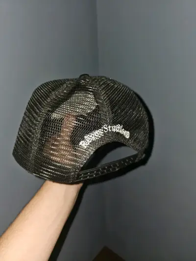 Gorra negra Rêves Studios estilo trucker - miniatura 4