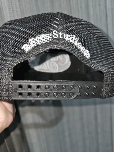 Gorra negra Rêves Studios estilo trucker - miniatura 5