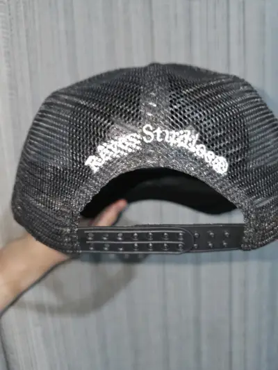 Gorra negra Rêves Studios estilo trucker - miniatura 6