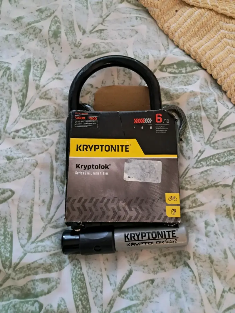 Candado Kryptonite Kryptolok Serie 2 STD+cable