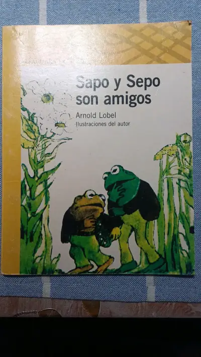Libro infantil 'Sapo y Sepo son amigos' - miniatura 1