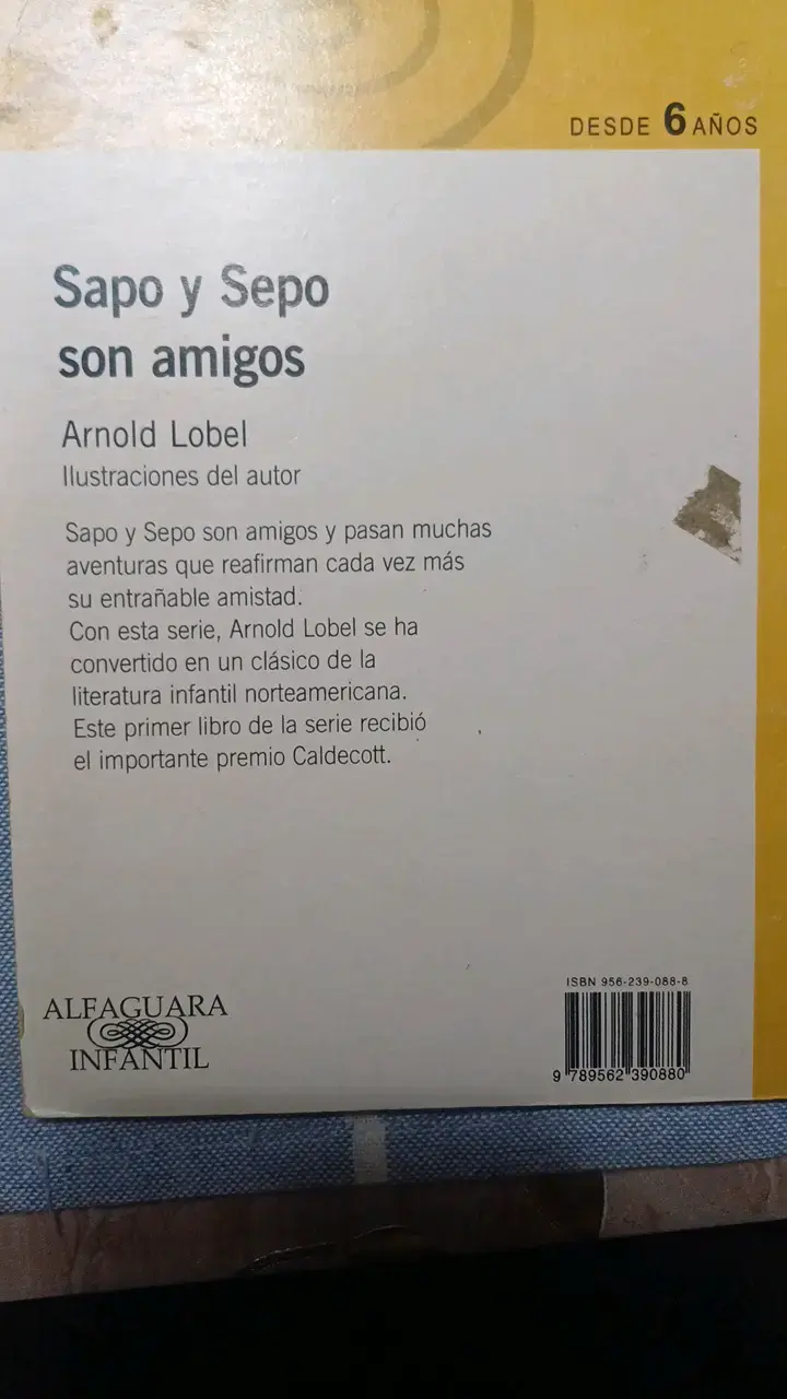 Libro infantil 'Sapo y Sepo son amigos' - 3