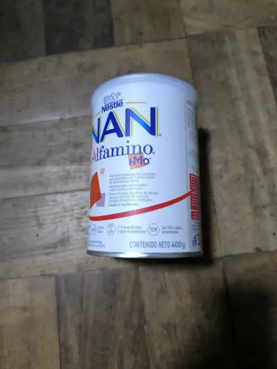 6 tarros Nestlé NAN Alfamino 400gr - miniatura 2
