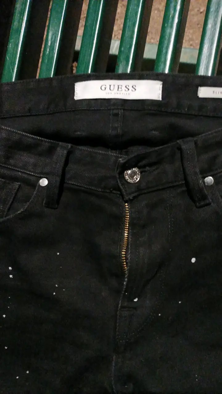 Jeans negros Guess slim fit - 1