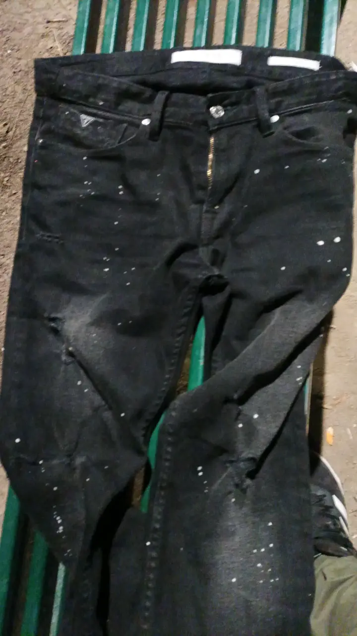 Jeans negros Guess slim fit - 2