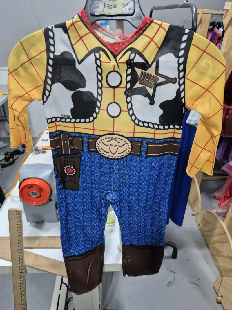 Disfraz infantil de vaquero estilo Woody talla 2 - 1