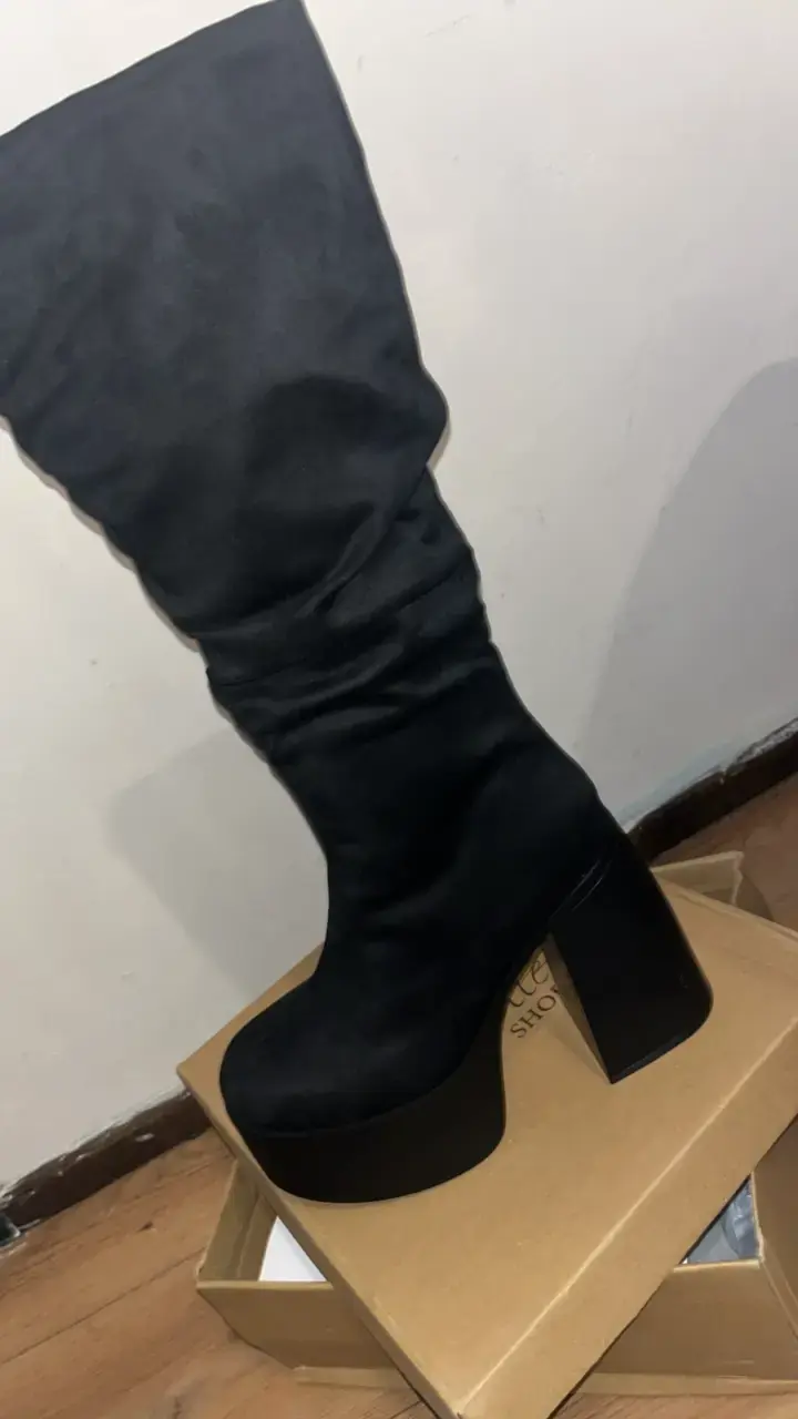 Botas negras de tacón alto Danicolle - 2