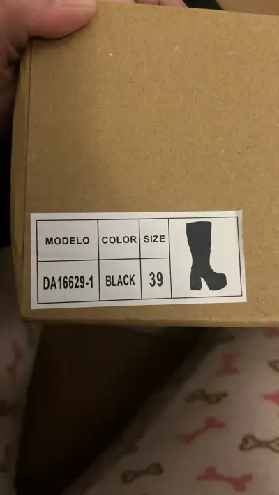 Botas negras de tacón alto Danicolle - miniatura 5