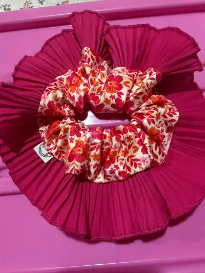 Rumba plisado azul y estampado - miniatura 3