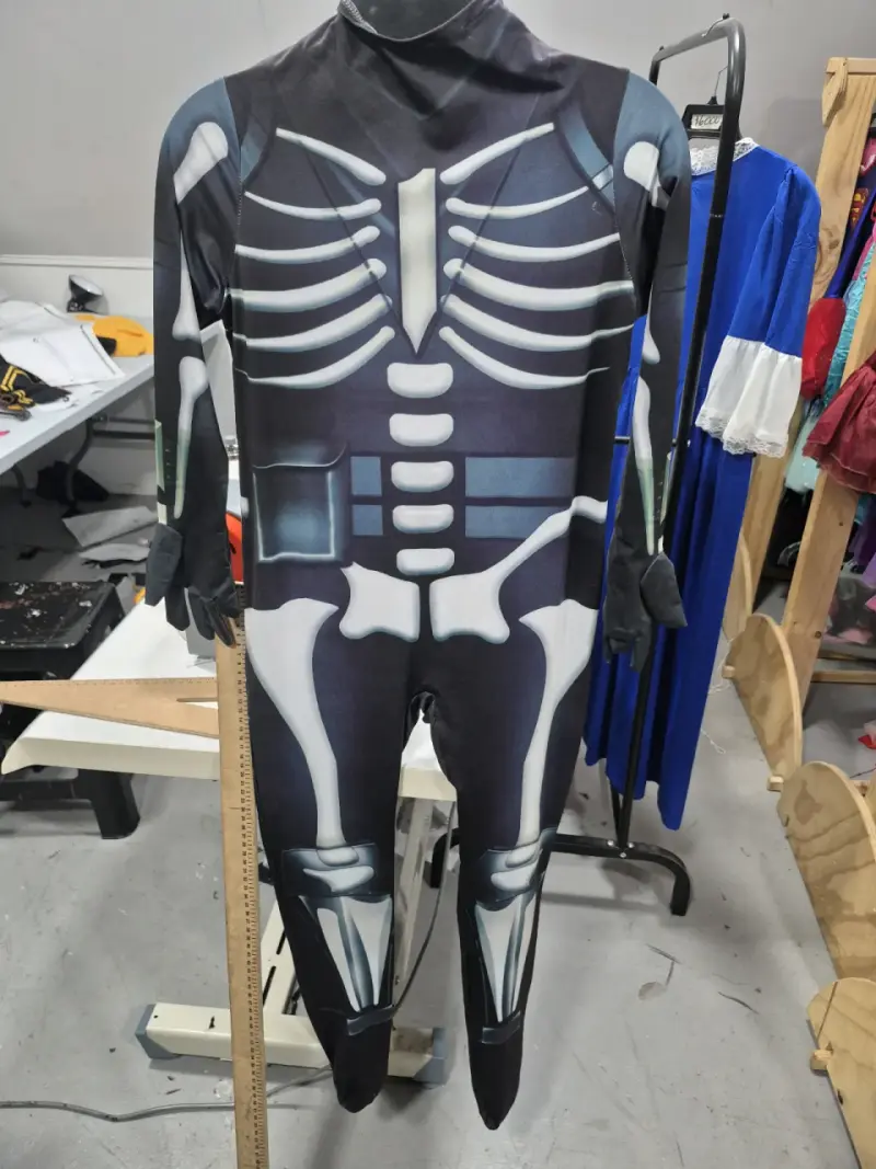 Disfraz de esqueleto para adulto talla xs - 2