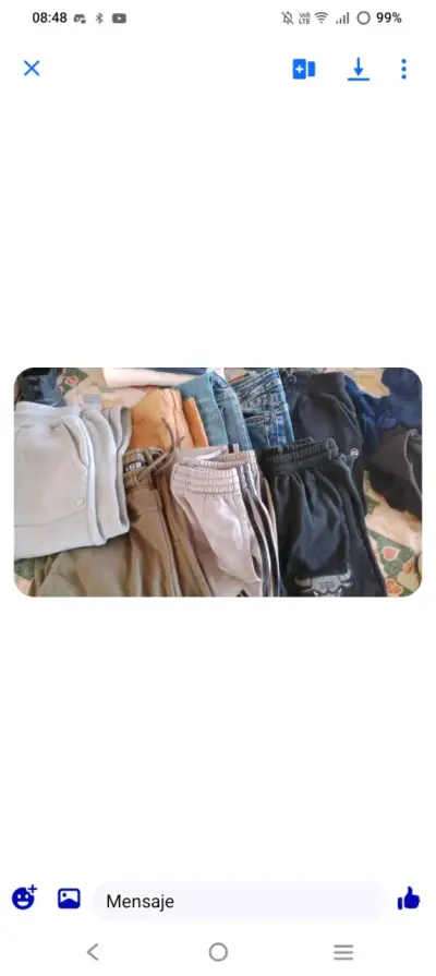 Lote de pantalones deportivos y jeans para hombre - miniatura 1