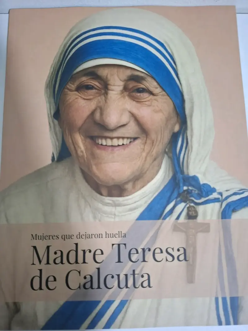 Libro biográfico Madre Teresa de Calcuta