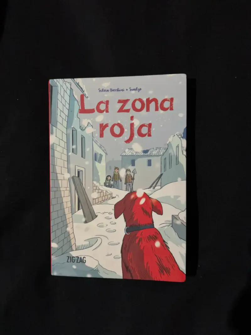 Libro 'La zona roja' de Silvia Vecchini