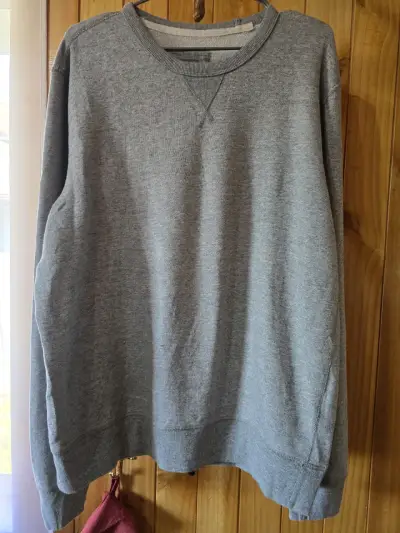 Polerón GAP gris unisex de algodón - miniatura 1