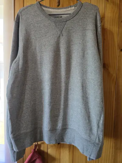Polerón GAP gris unisex de algodón - miniatura 2