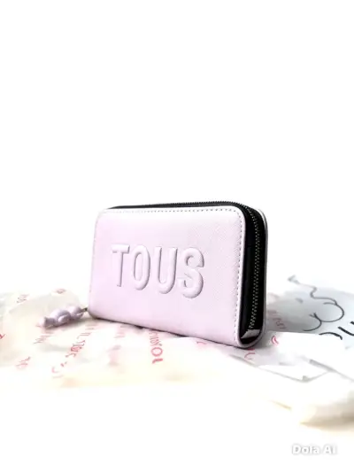 Billetera Tous lavanda con cierre - miniatura 2