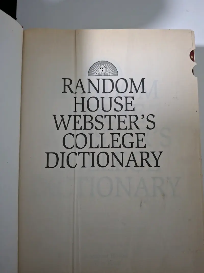 Diccionario Random House Webster's College - 1