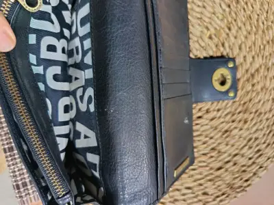Billetera de cuero negra Marc Jacobs - miniatura 2